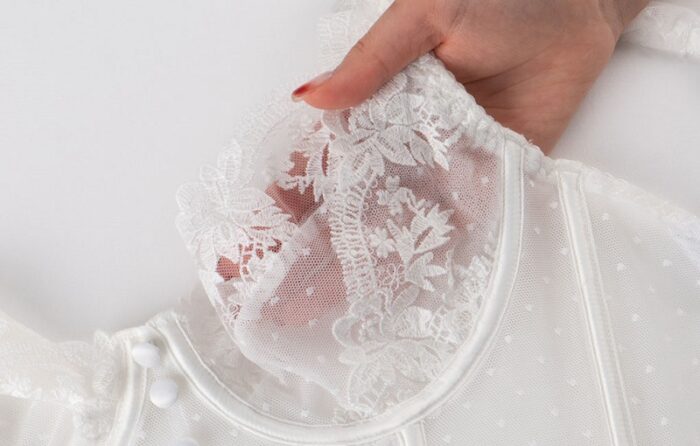 Label Lust <p style="margin: 0cm;"><span style="font-size: 10.0pt; font-family: 'Calibri',sans-serif; color: black;">Discover the enchantment of the "Lace Premium Corset Top | Feminine Flirt." Delicate lace detailing meets underwire support, offering comfort and lift. It's not just lingerie; it's confidence, style, and versatility in one. With breathable fabric and timeless aesthetics, this corset is an investment in enduring elegance. Elevate your allure – make it yours today.</span></p>