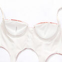 Printed Corset Top | Silk Suspender Style Bustier Top - Image 4