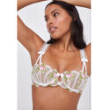 Embroidered Bra & Panty Set & Garter Belt | Angelic Whispers - Image 13