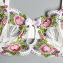 Embroidered Bra & Panty Set & Garter Belt | Angelic Whispers - Image 22