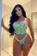 Chic Corset Lingerie Set - Vibrant Floramora