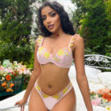 Honeymoon Lingerie Floral - Blushing Beauty Embellish - Image 6